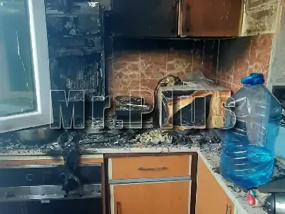 Почистване след пожар и сажди в Сливен