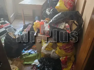 Изпразване на апартаменти с отпадъци в Търговище